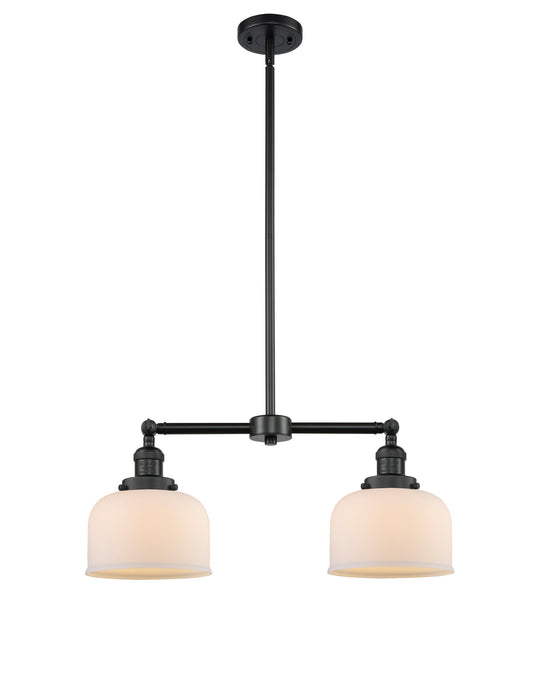Innovations - 209-BK-G71-LED - LED Island Pendant - Franklin Restoration - Matte Black