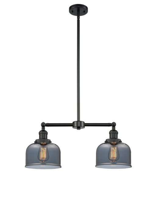 Innovations - 209-BK-G73-LED - LED Island Pendant - Franklin Restoration - Matte Black