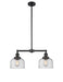 Innovations - 209-BK-G74-LED - LED Island Pendant - Franklin Restoration - Matte Black