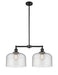 Innovations - 209-BK-G74-L-LED - LED Island Pendant - Franklin Restoration - Matte Black