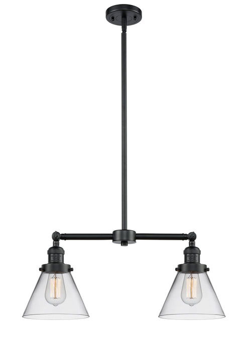 Innovations - 209-OB-G42-LED - LED Island Pendant - Franklin Restoration - Oil Rubbed Bronze