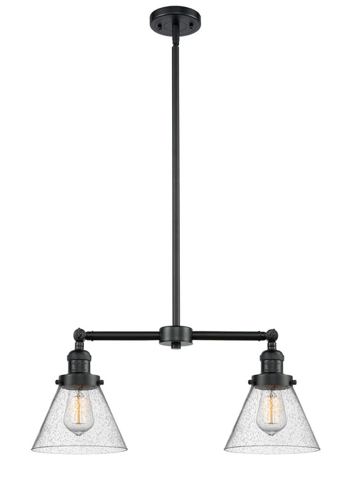 Innovations - 209-OB-G44-LED - LED Island Pendant - Franklin Restoration - Oil Rubbed Bronze