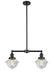 Innovations - 209-OB-G532 - Two Light Island Pendant - Franklin Restoration - Oil Rubbed Bronze