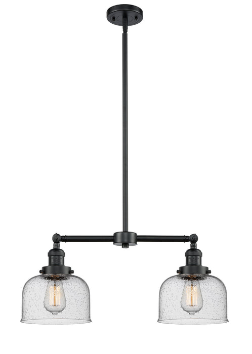 Innovations - 209-OB-G74 - Two Light Island Pendant - Franklin Restoration - Oil Rubbed Bronze