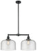 Innovations - 209-OB-G74-L - Two Light Island Pendant - Franklin Restoration - Oil Rubbed Bronze
