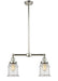 Innovations - 209-PN-G184 - Two Light Island Pendant - Franklin Restoration - Polished Nickel