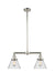 Innovations - 209-PN-G44 - Two Light Island Pendant - Franklin Restoration - Polished Nickel