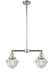 Innovations - 209-PN-G532 - Two Light Island Pendant - Franklin Restoration - Polished Nickel