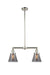 Innovations - 209-PN-G63 - Two Light Island Pendant - Franklin Restoration - Polished Nickel