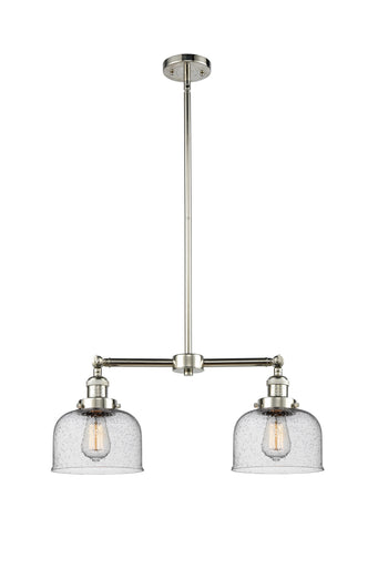 Franklin Restoration LED Island Pendant Polished Nickel