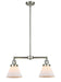 Innovations - 209-SN-G41 - Two Light Island Pendant - Franklin Restoration - Brushed Satin Nickel