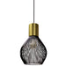 Dainolite Ltd - 565-101P-VB - One Light Pendant - Black