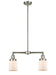 Innovations - 209-SN-G51 - Two Light Island Pendant - Franklin Restoration - Brushed Satin Nickel