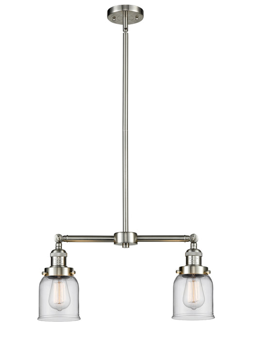Innovations - 209-SN-G52 - Two Light Island Pendant - Franklin Restoration - Brushed Satin Nickel