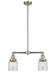 Innovations - 209-SN-G52 - Two Light Island Pendant - Franklin Restoration - Brushed Satin Nickel