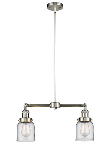 Franklin Restoration LED Island Pendant Brushed Satin Nickel