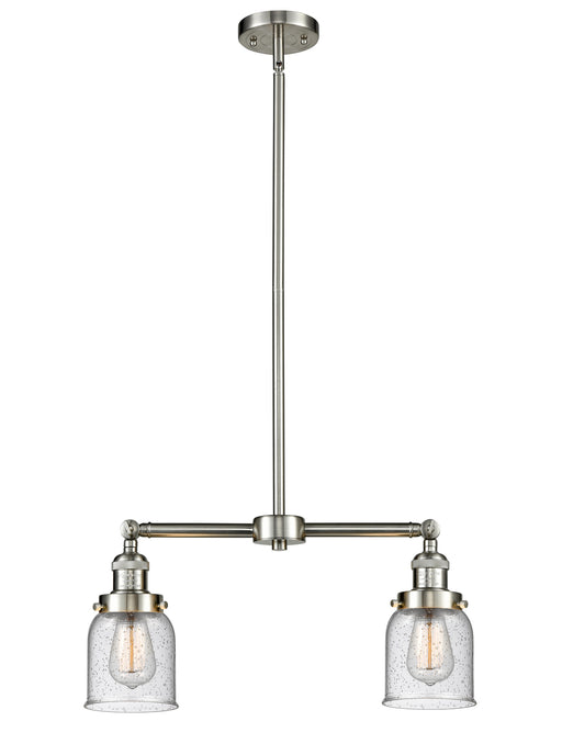 Innovations - 209-SN-G54 - Two Light Island Pendant - Franklin Restoration - Brushed Satin Nickel