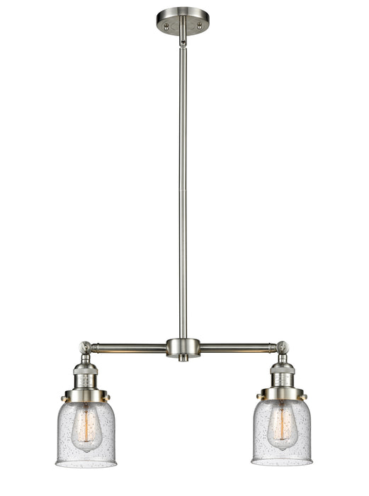 Innovations - 209-SN-G54-LED - LED Island Pendant - Franklin Restoration - Brushed Satin Nickel