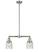 Innovations - 209-SN-G54-LED - LED Island Pendant - Franklin Restoration - Brushed Satin Nickel