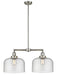 Innovations - 209-SN-G74-L - Two Light Island Pendant - Franklin Restoration - Brushed Satin Nickel
