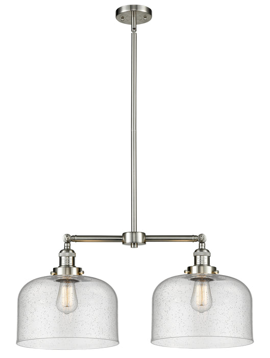 Innovations - 209-SN-G74-L-LED - LED Island Pendant - Franklin Restoration - Brushed Satin Nickel