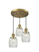 Innovations - 211/3-BB-G302 - Three Light Pendant - Franklin Restoration - Brushed Brass