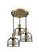 Innovations - 211/3-BB-G78 - Three Light Pendant - Franklin Restoration - Brushed Brass