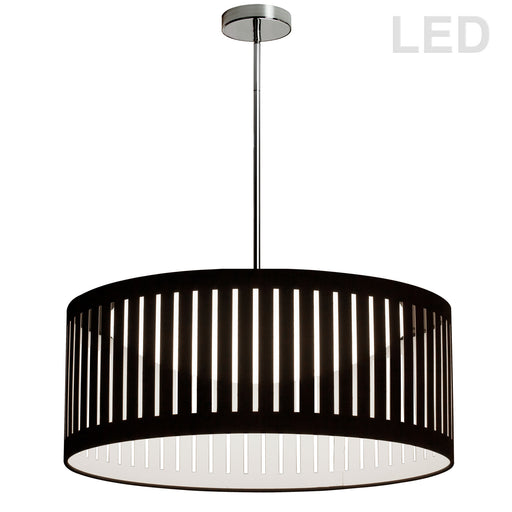 Dainolite Ltd - SDLED-20P-BK - LED Pendant - Slit Drum - Black