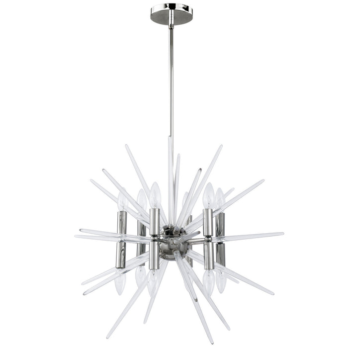 Dainolite Ltd - VEL-2412C-PC - 12 Light Chandelier - Vela - Polished Chrome