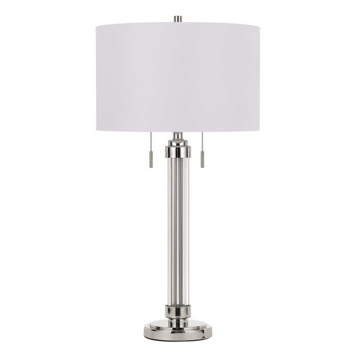 Cal Lighting - BO-2829TB - Two Light Table Lamp - Montilla - Brushed Steel