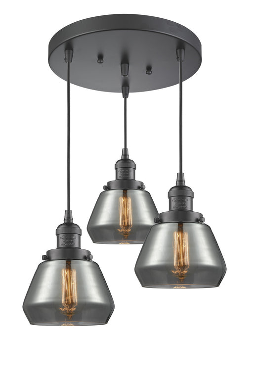 Innovations - 211/3-OB-G173 - Three Light Pendant - Franklin Restoration - Oil Rubbed Bronze