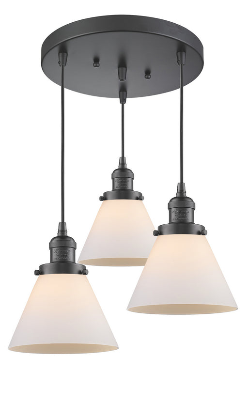 Innovations - 211/3-OB-G41 - Three Light Pendant - Franklin Restoration - Oil Rubbed Bronze