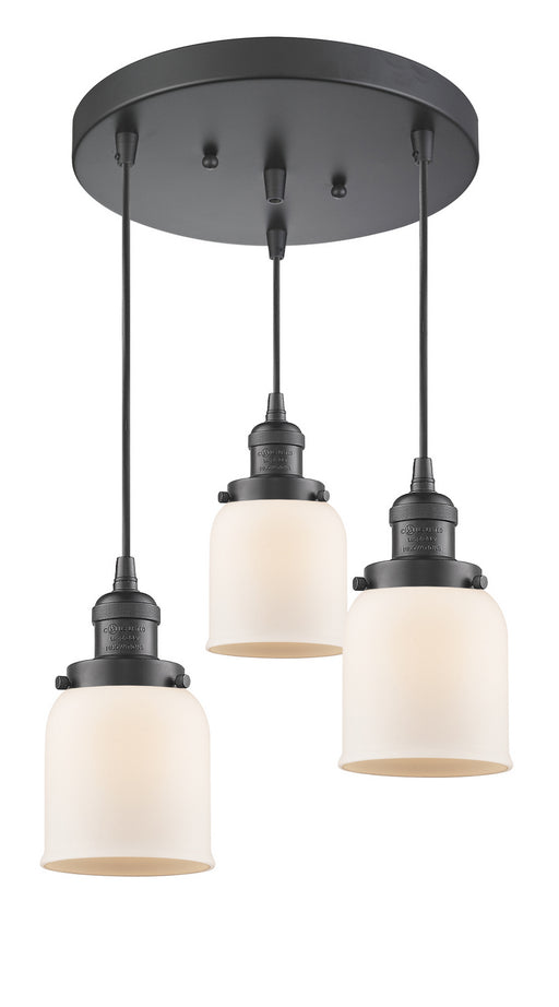 Innovations - 211/3-OB-G51 - Three Light Pendant - Franklin Restoration - Oil Rubbed Bronze