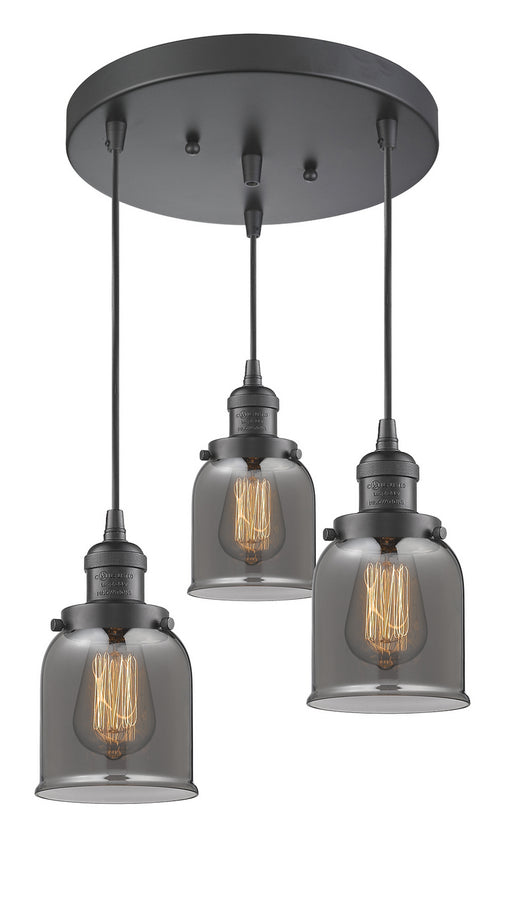 Innovations - 211/3-OB-G53 - Three Light Pendant - Franklin Restoration - Oil Rubbed Bronze