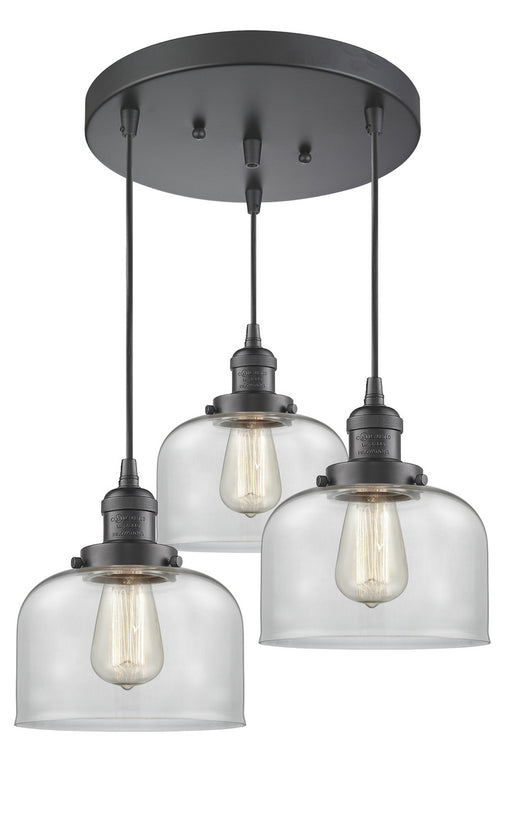 Innovations - 211/3-OB-G72 - Three Light Pendant - Franklin Restoration - Oil Rubbed Bronze