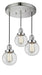 Innovations - 211/3-PN-G202-6 - Three Light Pendant - Franklin Restoration - Polished Nickel