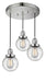 Innovations - 211/3-PN-G204-6 - Three Light Pendant - Franklin Restoration - Polished Nickel