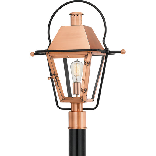 Quoizel - RO9018AC - One Light Outdoor Post Mount - Rue De Royal - Aged Copper