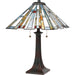 Quoizel - TFMK6325VA - Two Light Table Lamp - Maybeck - Valiant Bronze