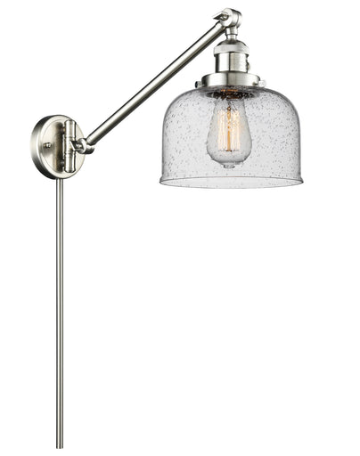 Franklin Restoration One Light Swing Arm Lamp Brushed Satin Nickel