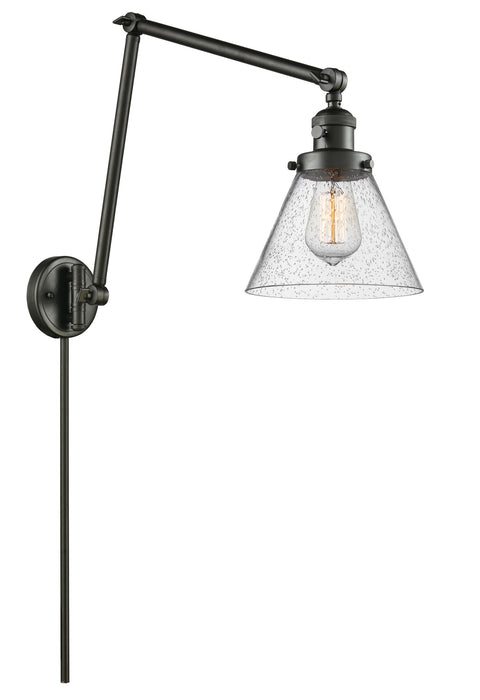Innovations - 238-OB-G44 - One Light Swing Arm Lamp - Franklin Restoration - Oil Rubbed Bronze
