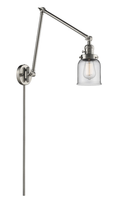 Innovations - 238-SN-G52 - One Light Swing Arm Lamp - Franklin Restoration - Brushed Satin Nickel