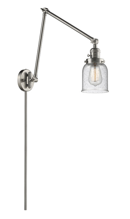 Innovations - 238-SN-G54 - One Light Swing Arm Lamp - Franklin Restoration - Brushed Satin Nickel