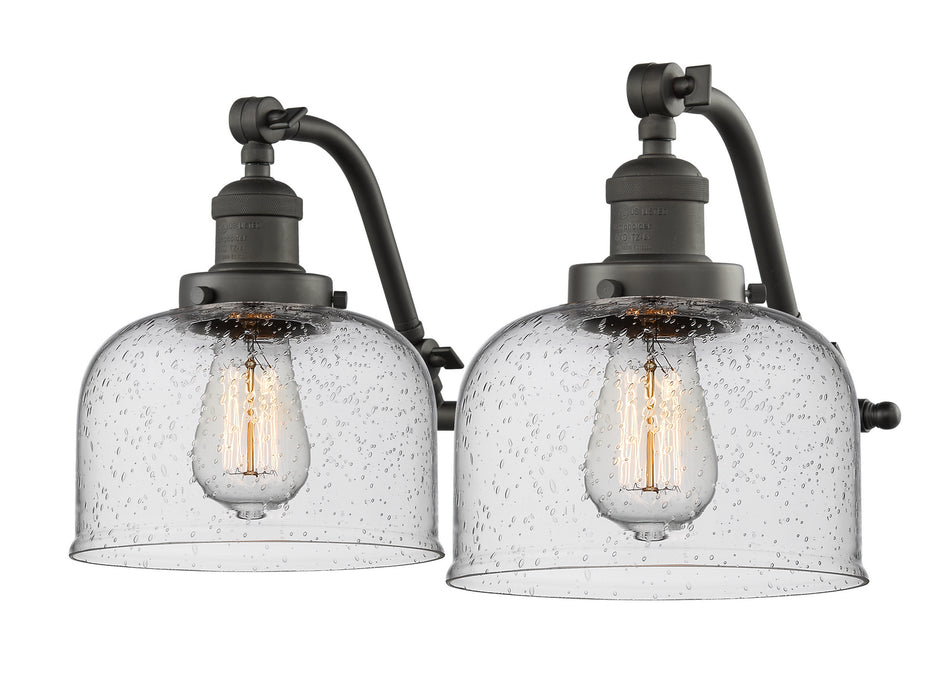 Innovations - 515-2W-OB-G74 - Two Light Bath Vanity - Franklin Restoration - Oil Rubbed Bronze