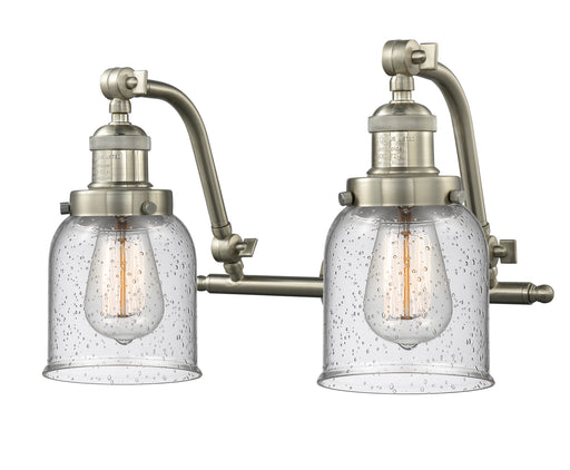 Franklin Restoration Two Light Bath Vanity Brushed Satin Nickel