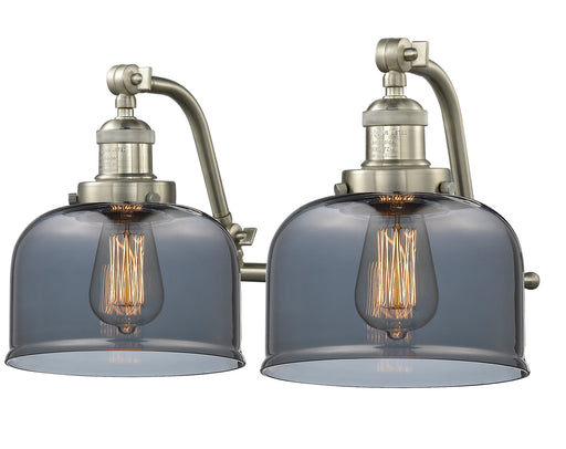 Franklin Restoration Two Light Bath Vanity Brushed Satin Nickel