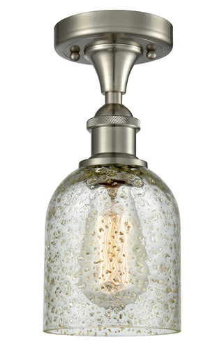 Ballston One Light Semi-Flush Mount Brushed Satin Nickel