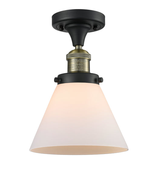 Innovations - 517-1CH-BAB-G41 - One Light Semi-Flush Mount - Franklin Restoration - Black Antique Brass