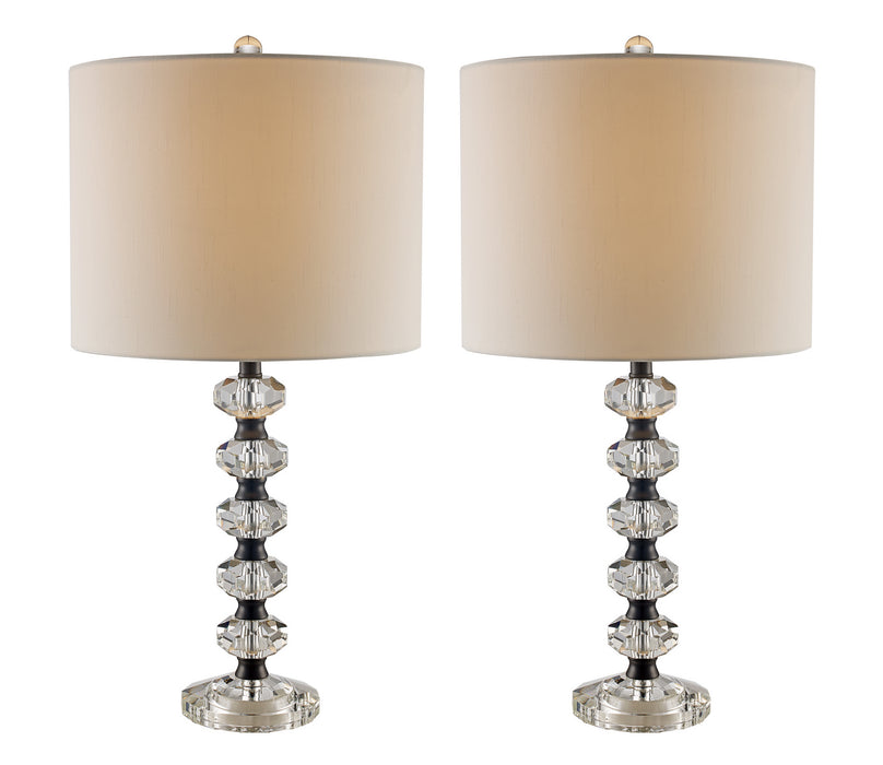 Trans Globe Imports - CTL-618T ROB - Two Light Table Lamp - Rubbed Oil Bronze