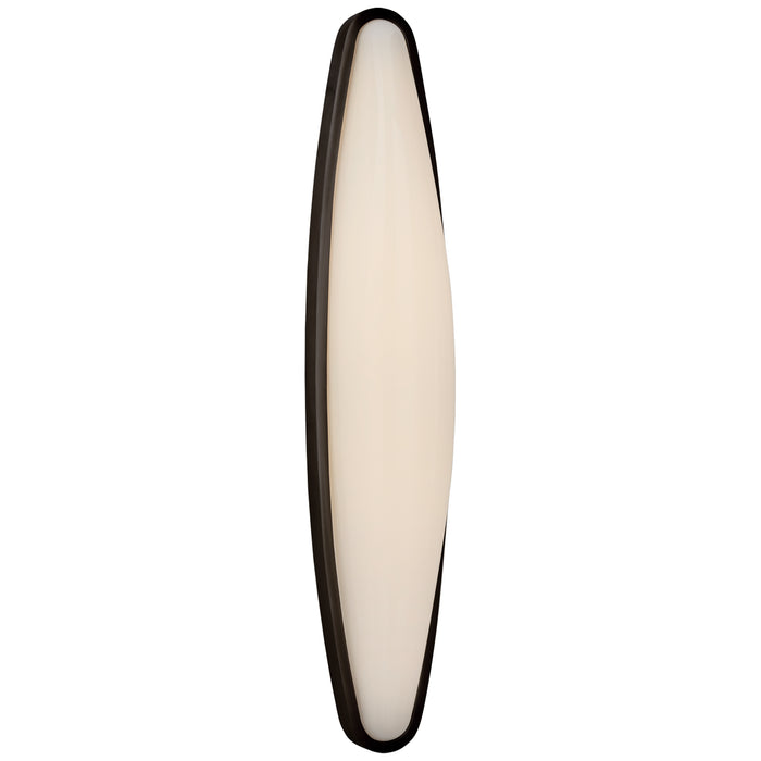 Visual Comfort - ARN 2401BZ-WG - LED Bath Sconce - Ezra - Bronze